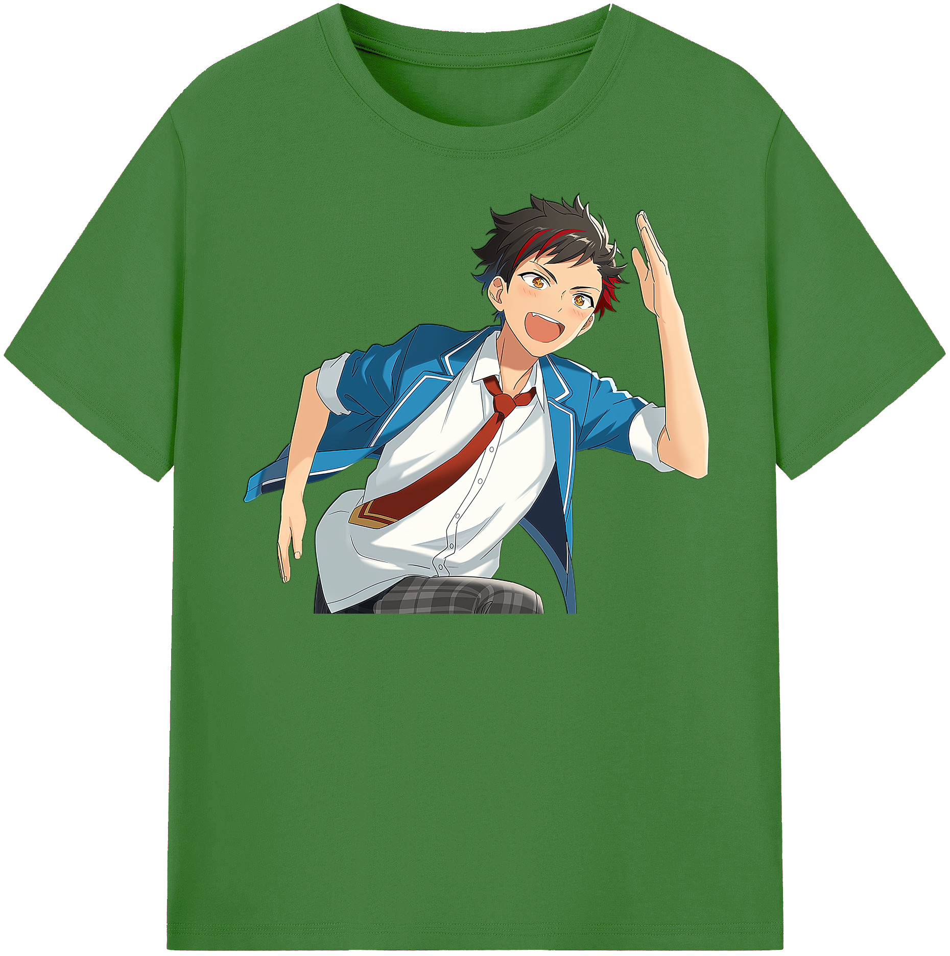 （画像用） あんさんぶるスターズ! Ensemble Stars レディースカジュアルプリントTシャツ（綿100％）